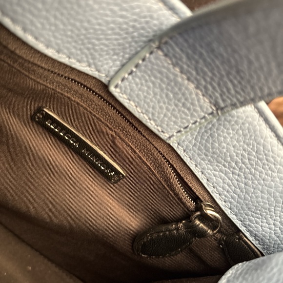 NWOT Rebecca Minkoff Sky Blue Satchel - Picture 4 of 6